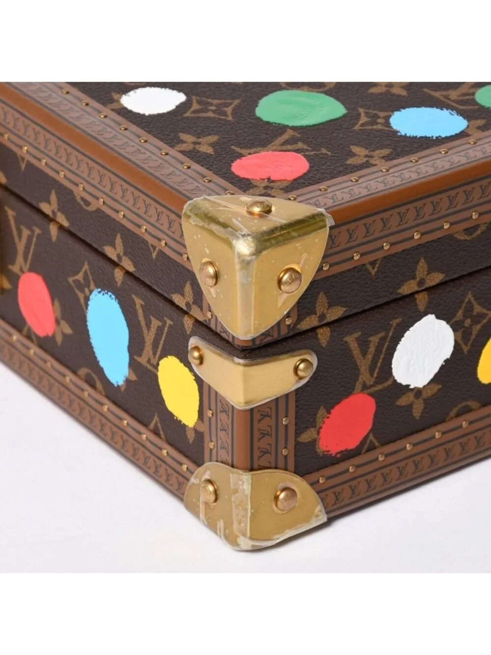 Louis Vuitton Super Rare Watch Trunk LV YK Yayoi Kusama Coffret